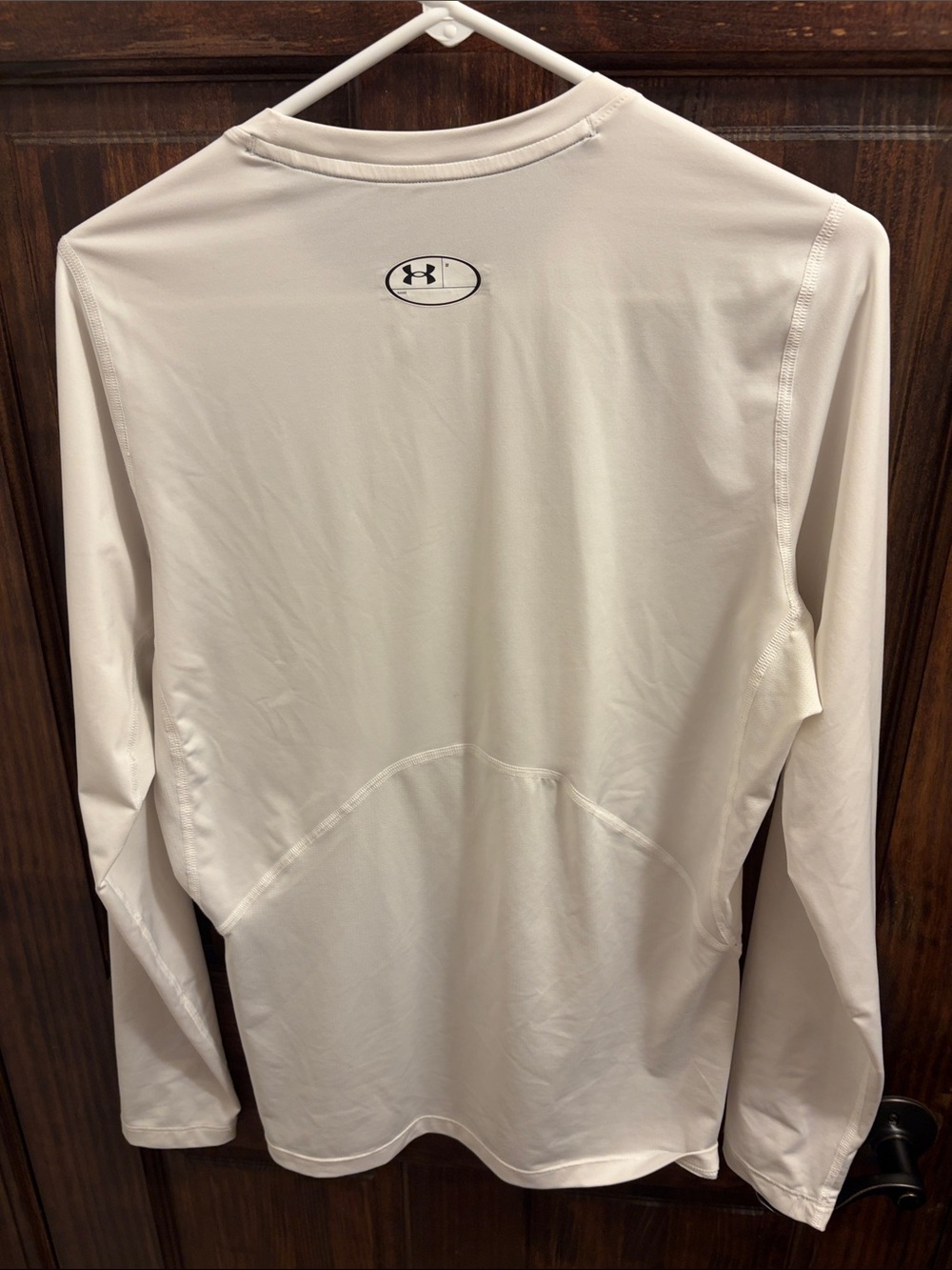 Under Armour White Long Sleeve Performance Shirt - Picture 3 of 3